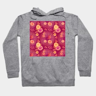 Spring Sunrise Mandalas and Roses Hoodie